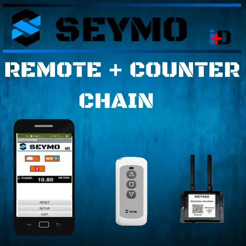 Guindeau télécommandé + compteur de chaîne Guindeau télécommandé + compteur de chaîne