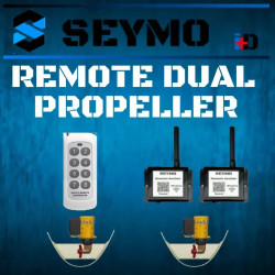 Remote control bow and stern thruster
